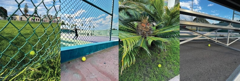 Tennis balls La Jolla